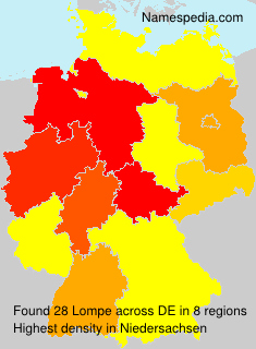 Surname Lompe in Germany Surname Lompe in Germany