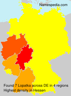 Surname Lopatka in Germany Surname Lopatka in Germany