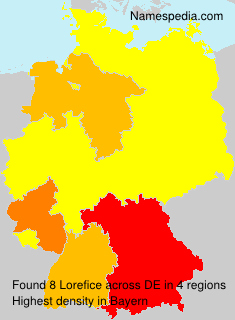 Surname Lorefice in Germany Surname Lorefice in Germany