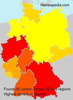 Surname Lorenc in Germany Surname Lorenc in Germany