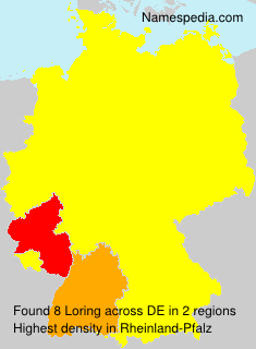 Surname Loring in Germany Surname Loring in Germany
