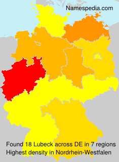 Surname Lubeck in Germany Surname Lubeck in Germany