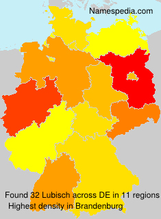 Surname Lubisch in Germany Surname Lubisch in Germany