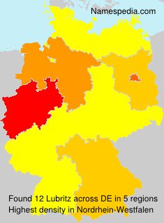 Surname Lubritz in Germany Surname Lubritz in Germany