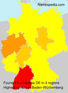 Surname Luci in Germany Surname Luci in Germany