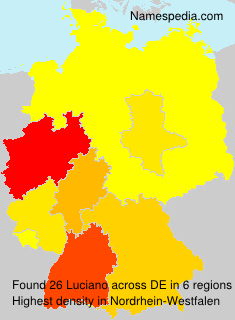 Surname Luciano in Germany Surname Luciano in Germany