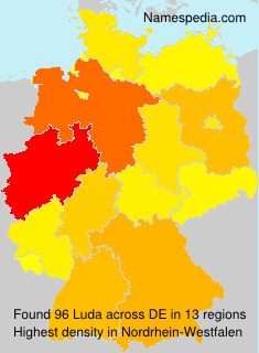 Surname Luda in Germany Surname Luda in Germany
