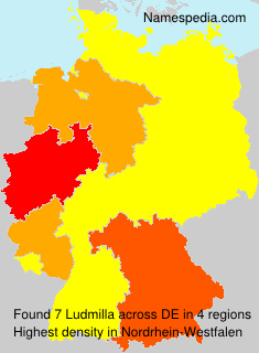 Surname Ludmilla in Germany Surname Ludmilla in Germany
