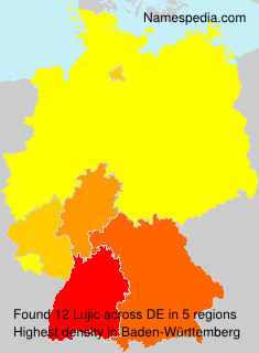 Surname Lujic in Germany Surname Lujic in Germany