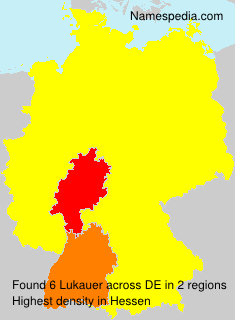 Surname Lukauer in Germany Surname Lukauer in Germany