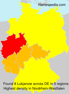 Surname Lukjanow in Germany Surname Lukjanow in Germany