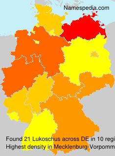 Surname Lukoschus in Germany Surname Lukoschus in Germany