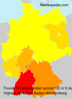 Surname Lukschanderl in Germany Surname Lukschanderl in Germany