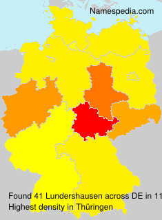 Surname Lundershausen in Germany Surname Lundershausen in Germany