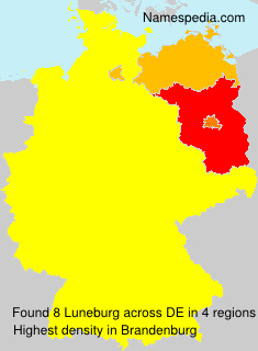 Surname Luneburg in Germany Surname Luneburg in Germany