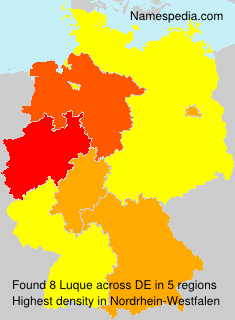 Surname Luque in Germany Surname Luque in Germany