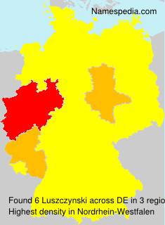 Surname Luszczynski in Germany Surname Luszczynski in Germany
