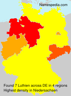 Surname Luthien in Germany Surname Luthien in Germany