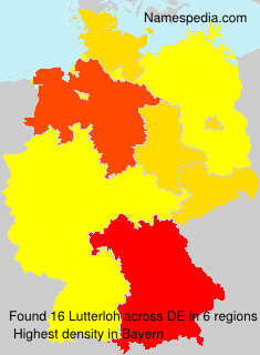 Surname Lutterloh in Germany Surname Lutterloh in Germany