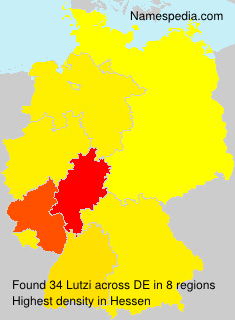 Surname Lutzi in Germany Surname Lutzi in Germany