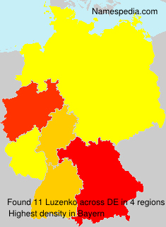 Surname Luzenko in Germany Surname Luzenko in Germany