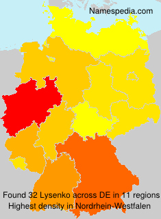 Surname Lysenko in Germany Surname Lysenko in Germany
