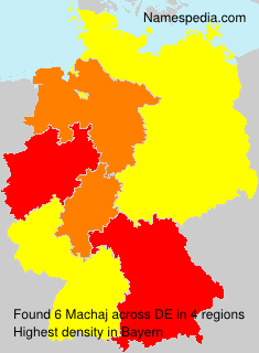 Surname Machaj in Germany Surname Machaj in Germany