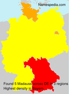 Surname Madauss in Germany Surname Madauss in Germany