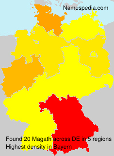 Surname Magath in Germany Surname Magath in Germany