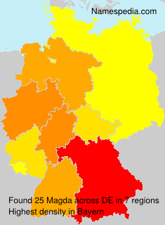 Surname Magda in Germany Surname Magda in Germany