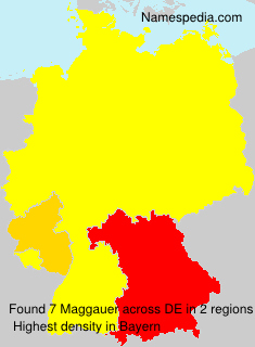 Surname Maggauer in Germany Surname Maggauer in Germany