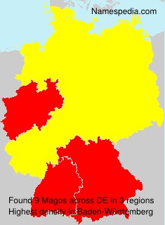 Surname Magos in Germany Surname Magos in Germany