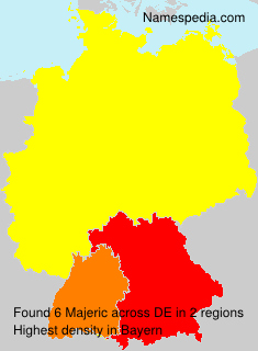 Surname Majeric in Germany Surname Majeric in Germany