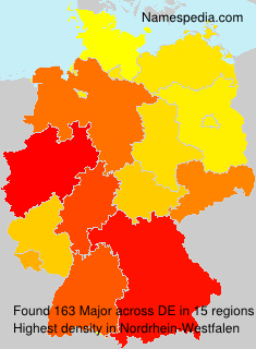 Surname Major in Germany Surname Major in Germany