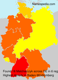 Surname Malcharczyk in Germany Surname Malcharczyk in Germany