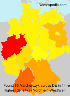 Surname Malcherczyk in Germany Surname Malcherczyk in Germany