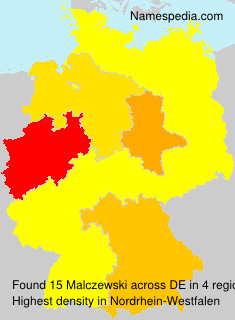 Surname Malczewski in Germany Surname Malczewski in Germany