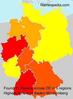 Surname Malena in Germany Surname Malena in Germany