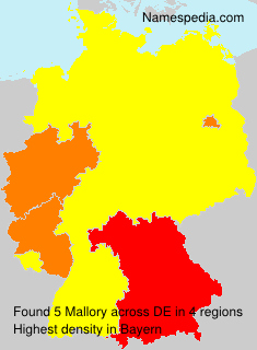 Surname Mallory in Germany Surname Mallory in Germany