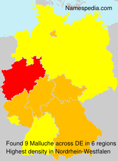 Surname Malluche in Germany Surname Malluche in Germany