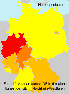 Surname Mannan in Germany Surname Mannan in Germany