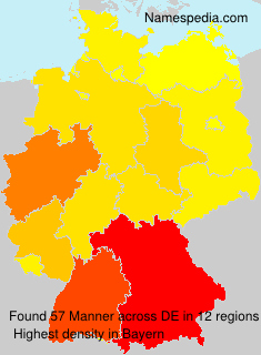 Surname Manner in Germany Surname Manner in Germany