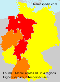 Surname Manoli in Germany Surname Manoli in Germany