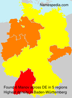 Surname Manov in Germany Surname Manov in Germany