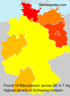 Surname Manzelmann in Germany Surname Manzelmann in Germany