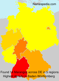 Surname Marangoz in Germany Surname Marangoz in Germany