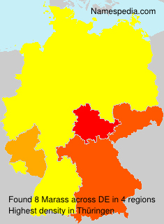 Surname Marass in Germany