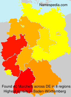 Surname Marchetti in Germany Surname Marchetti in Germany