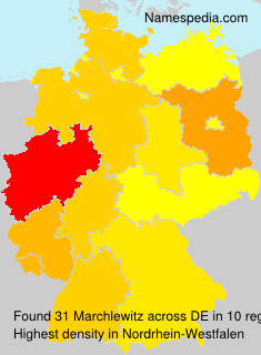 Surname Marchlewitz in Germany Surname Marchlewitz in Germany