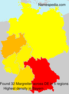 Surname Margreiter in Germany Surname Margreiter in Germany